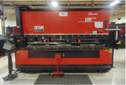 138 TON X 118\" AMADA FBD1253NT \"UP-ACTING\" CNC PRESS BRAKE MFG:1999 - Haga clic para agrandar la imagen