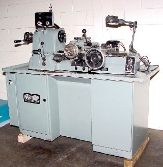 11" Swing Hardinge HC PRECISION ENGINE LATHE, Vari-Speed,5C-Collet Closer - powiększ zdjęcie