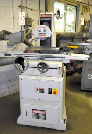 6Inch Width 18Inch Length Harig 618 BALLWAY SURFACE GRINDER, ROLLER BEARING TABLE - powiększ zdjęcie