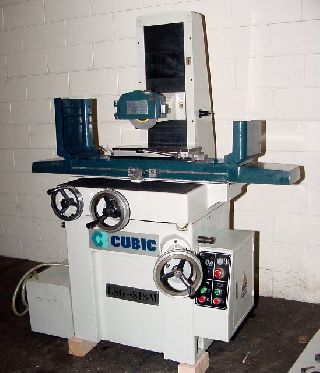 8Inch Width 18Inch Length Cubic 818M SURFACE GRINDER, ROLLER BEARING TABLE, PMC, - powiększ zdjęcie