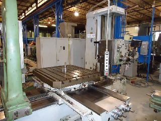 3.5 Spindle 53 X Axis Wotan B90 HORIZONTAL BORING MILL, #40 PDB, Facing H - powiększ zdjęcie