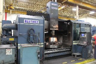 63 Table 78.8 Swing Berthiez TVM 125 VERTICAL BORING MILL, Fanuc 15T Cntr - Haga clic para agrandar la imagen