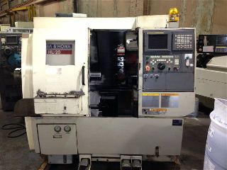 Okuma & Howa HL-20 CNC LATHE, Fanuc 18iT, Collet Chuck, Tail., Chip, LNS Ba - Haga clic para agrandar la imagen