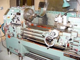 20 Swing 40 Centers Victor 2040 ENGINE LATHE, Inch/Metric, Gap, 3-Jaw, 10 - powiększ zdjęcie