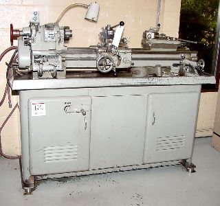 10 Swing 33 Centers South Bend CL187RB ENGINE LATHE, Threads,Bed Turret, - powiększ zdjęcie