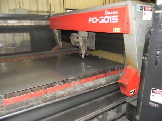 4000 Watts 122 X Axis Amada F0-3015 LASER, Fanuc 16iL Control - Haga clic para agrandar la imagen